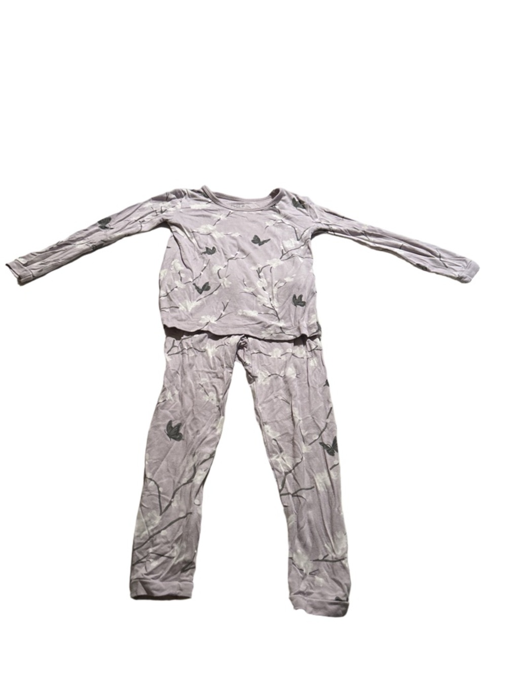 Kyte Baby Cherry Blossom Print 2 Piece Pyjamas Size 3T